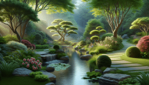 low water gardens outdoor spaces